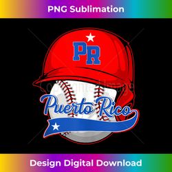 boricua puerto rican puerto rico baseball tank top - artisanal sublimation png file - animate your creative concepts