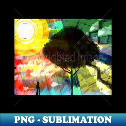 Passing the Regrets - Aesthetic Sublimation Digital File - Capture Imagination with Every Detail