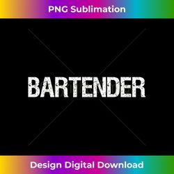 Bartender T - Sublimation-Optimized PNG File - Reimagine Your Sublimation Pieces