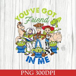 You've Got A Friend In Me PNG, Toy Story Family PNG, Toy Story And Friends PNG, Disney Friends PNG, Disney Couple Family