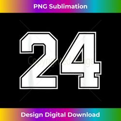#24 Number 24 Sports. Jersey T-shirt My Favorite Player #24 - Bespoke Sublimation Digital File - Enhance Your Art with a Dash of Spice