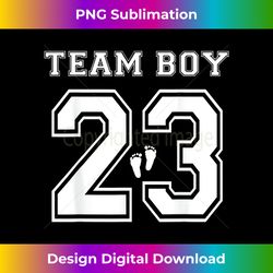 team boy 2023 gender reveal boy baby shower adoption - classic sublimation png file - striking & memorable impressions