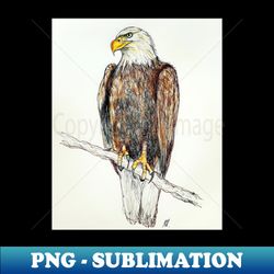 Eagle Art - Signature Sublimation PNG File - Capture Imagination with Every Detail