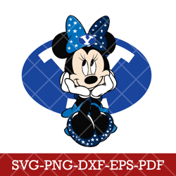 BYU Cougars_mickey NCAA 6SVG Cricut, Mickey NCAA Team SVG DXF EPS PNG Files
