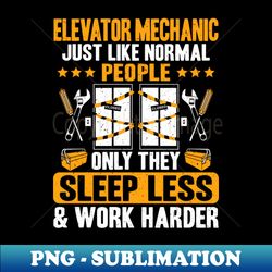 Elevator Mechanic Elevator Installer - Digital Sublimation Download File - Perfect for Sublimation Mastery
