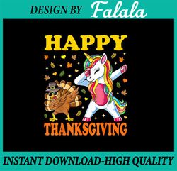PNG ONLY- Cute Unicorn Thanksgiving Png, Pilgrim Hat Turkey Png, Thanksgiving Png, Digital Download