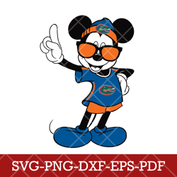 Florida Gators_mickey NCAA 2SVG Cricut, Mickey NCAA Team SVG DXF EPS PNG Files