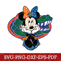 Florida Gators_mickey NCAA 6SVG Cricut, Mickey NCAA Team SVG DXF EPS PNG Files