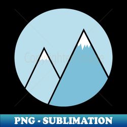 glacier mountain - Stylish Sublimation Digital Download - Boost Your Success with this Inspirational PNG Download