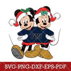 Florida International Panthers_mickey NCAA 8SVG Cricut, Mickey NCAA Team SVG DXF EPS PNG Files
