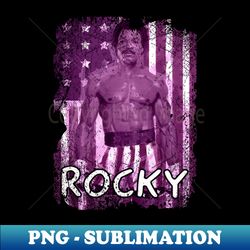 Apollo Creed Showdown Embrace the Intense Rivalry and Unforgettable Matches of the Rockys Film Series on a Tee - Modern Sublimation PNG File - Unleash Your Creativity