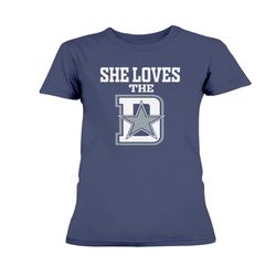 She Loves The Dallas D Texas City Funny Classic T-Shirt