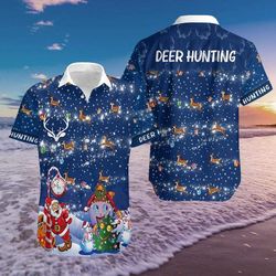 Shop from 1000 unique Hawaiian Aloha Shirts Christmas Deer Hunting