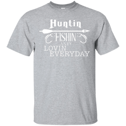 Shop from 1000 unique Hunting Fishing And Loving Every Day Funny Outdoor T Shirt