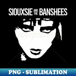 Siouxsie and the Banshees - High-Quality PNG Sublimation Download - Defying the Norms