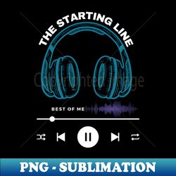 the starting line - Decorative Sublimation PNG File - Fashionable and Fearless
