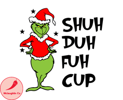 Grinch Christmas SVG, christmas svg, grinch svg, grinchy green svg, funny grinch svg, cute grinch svg, santa hat svg 59