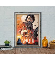 Andor Movie Poster, Andor Vintage Movie Silk Cloth