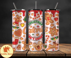 Grinchmas Christmas 3D Inflated Puffy Tumbler Wrap Png, Christmas 3D Tumbler Wrap, Grinchmas Tumbler PNG 27