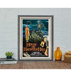 House on Haunted Hill (1959) Movie Poster, House