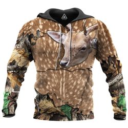 Beautiful Deer Hunting 3D All Over Print | Hoodie | Unisex | Full Size | Adult | Colorful | HT4207