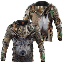 Beautiful Deer Hunting 3D All Over Print | Hoodie | Unisex | Full Size | Adult | Colorful | HT4208