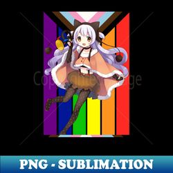 Nagisa Momoe Pride Flag Design - High-Quality PNG Sublimation Download - Spice Up Your Sublimation Projects