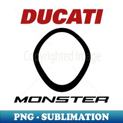 Ducati Monster DRL Signature Tee - Artistic Sublimation Digital File - Perfect for Sublimation Mastery