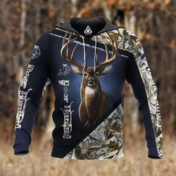 Beautiful Deer Hunting 3D All Over Print | Unisex | Adult | Ht4206