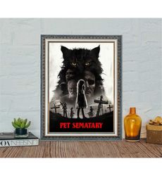Pet Sematary Movie Poster, Pet Sematary Classic Horror