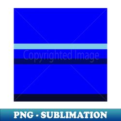 A perfect composition of Sky Blue Blue Dark Imperial Blue and Cetacean Blue stripes - Premium PNG Sublimation File - Bring Your Designs to Life