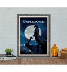 Underworld (2003) Movie Poster, Underworld Classic Vintage Film