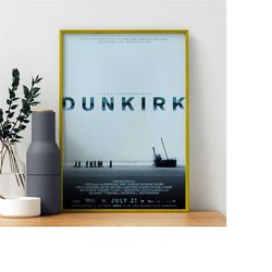 Dunkirk Movie Poster | Room Decor Wall Art |Poster Gift | Gift for Fans