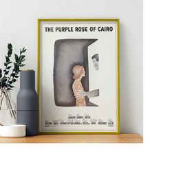 Art Fashion Decor The Purple Rose of Cairo Movie Silk Fabric Wall Poster Unframe For Lover/Birthday/Friendship's Gifts/H