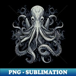 Dark abstract octopus - Digital Sublimation Download File - Unleash Your Creativity