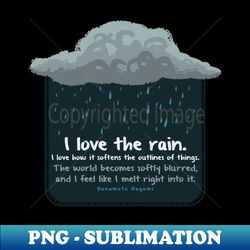 Diffusing Rain Drenched - Exclusive Sublimation Digital File - Create With Confidence
