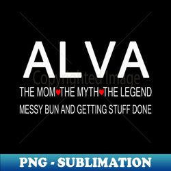 Alva - Sublimation-Ready PNG File - Fashionable and Fearless