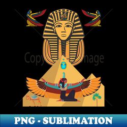 Isis Goddes - Vintage Sublimation PNG Download - Transform Your Sublimation Creations