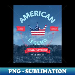 American legend - High-Quality PNG Sublimation Download - Perfect for Personalization
