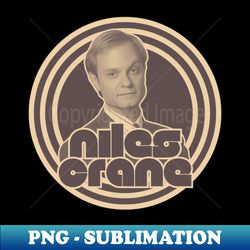 Niles craneoriginal vintage - Stylish Sublimation Digital Download - Bring Your Designs to Life