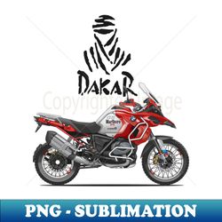 Dakar bike white and red 2 - Professional Sublimation Digital Download - Unlock Vibrant Sublimation Designs