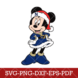 Navy Midshipmen_mickey NCAA 11SVG Cricut, Mickey NCAA Team SVG DXF EPS PNG Files