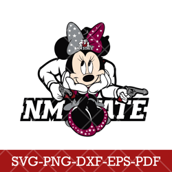 New Mexico State Aggies_mickey NCAA 6SVG Cricut, Mickey NCAA Team SVG DXF EPS PNG Files