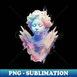 angel baby - decorative sublimation png file - spice up your sublimation projects