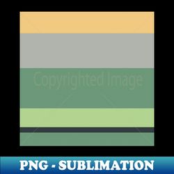 A striking dough of Silver Foil Charcoal Oxley Laurel Green and Sand stripes - Decorative Sublimation PNG File - Perfect for Sublimation Art