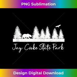 Jay Cooke State Park Bear Wilderness Cub Camping Hiking Tank Top - Luxe Sublimation PNG Download - Infuse Everyday with a Celebratory Spirit