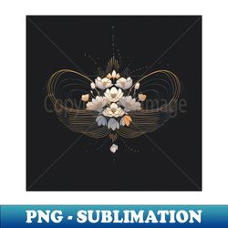 galaxy flowers - exclusive png sublimation download - unleash your inner rebellion