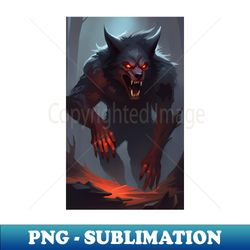 werewolf art - Elegant Sublimation PNG Download - Vibrant and Eye-Catching Typography