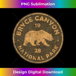 Retro Bryce Canyon National Park Utah Women Men Kids Hiking - Minimalist Sublimation Digital File - Chic, Bold, and Uncompromising