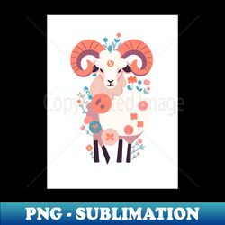 Stunning Capricorn Zodiac Illustration - Premium Sublimation Digital Download - Unlock Vibrant Sublimation Designs